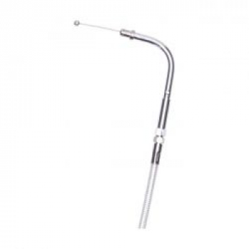 MCS, throttle cable 34" (86cm). Chrome